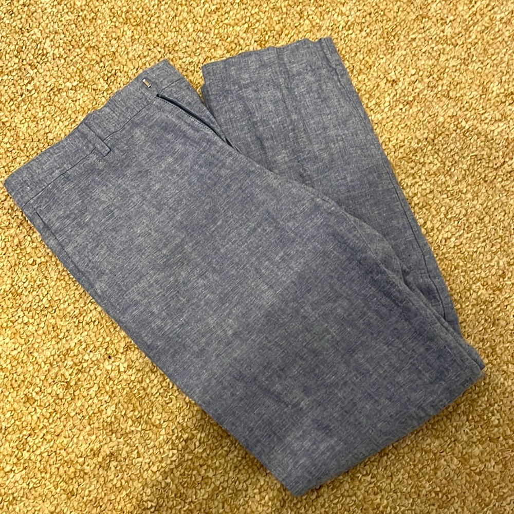 Perry Ellis slim fit linen pants 32x30